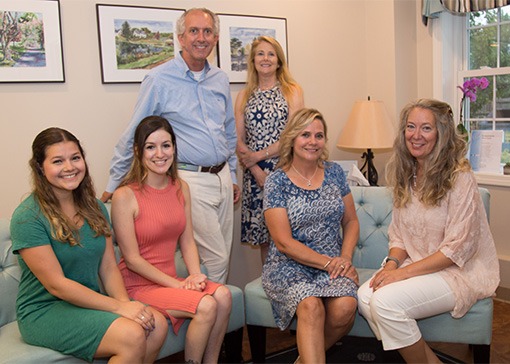 Doctor Beliveau and his dental team