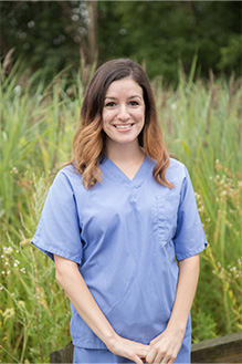 Dental assistant Sarah D